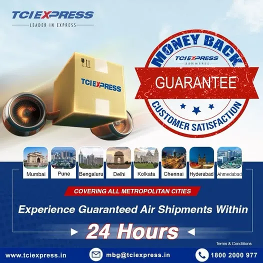 TCI Express MBG Express – Guaranteed Air Shipments Within 24 Hours
