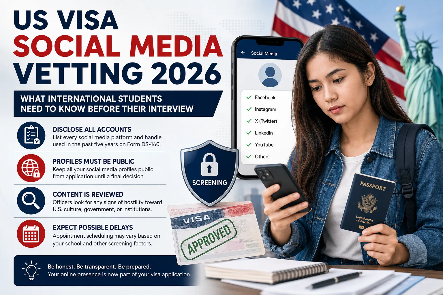 US Visa Social Media Checks: A Practical Guide for Students