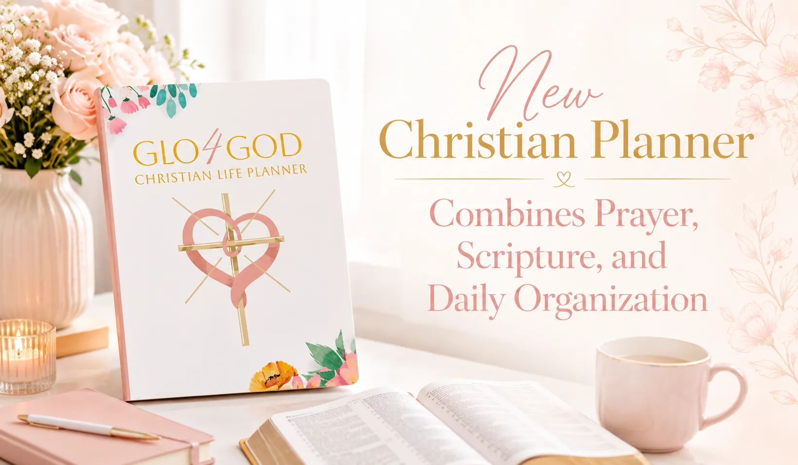 New Christian Planner Combines Prayer, Scripture, and Daily Organization