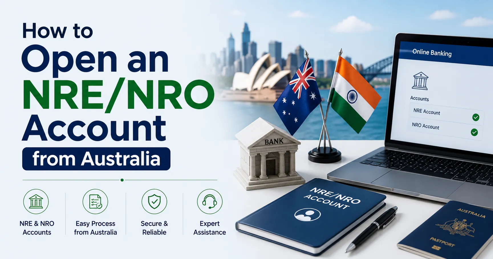 How to Open an NRE/NRO Account from Australia