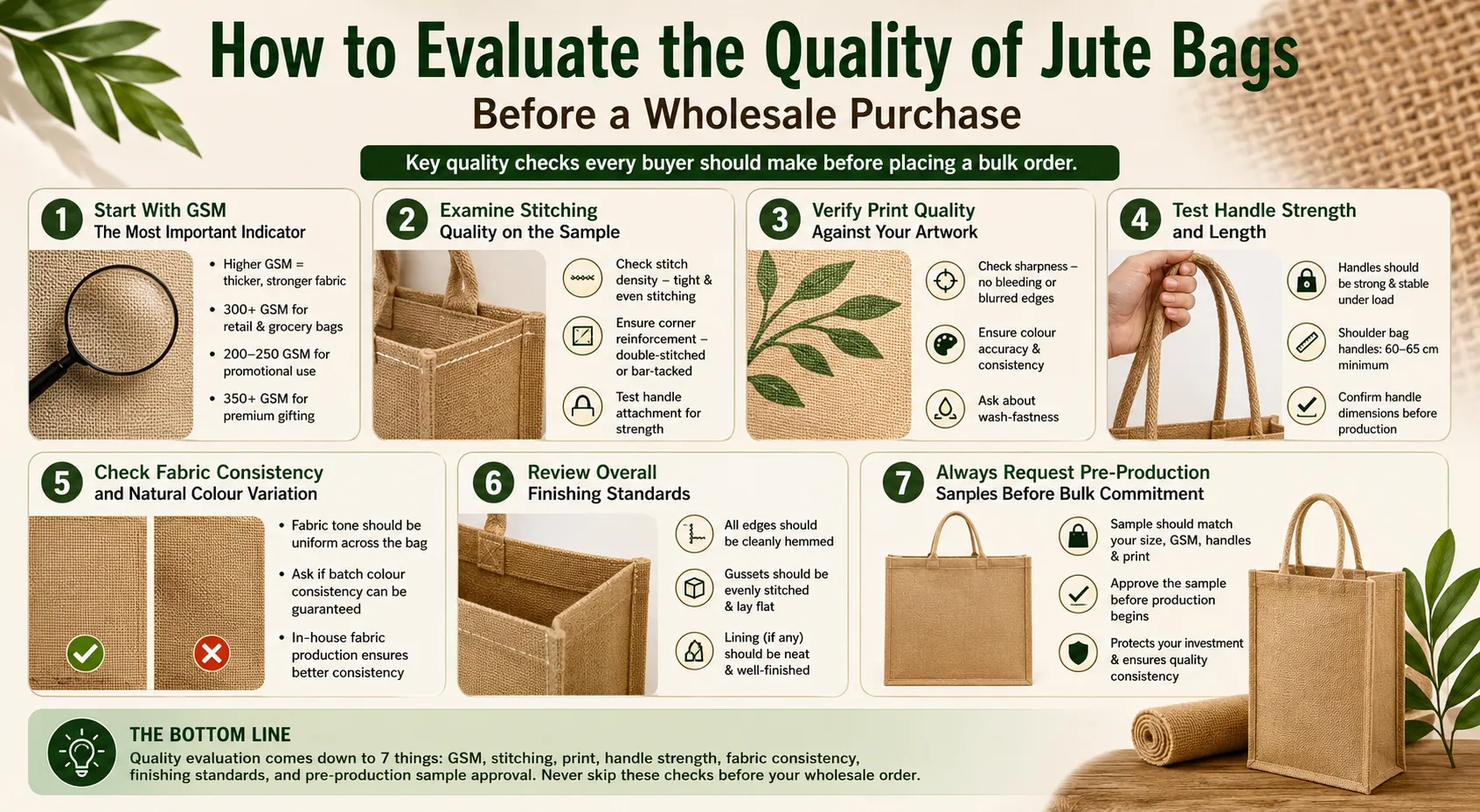 How to Choose an Eco-Friendly Bag Supplier for Export: A Checklist for Importers
