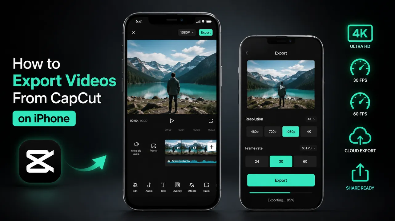 How to Export Videos From CapCut on iPhone