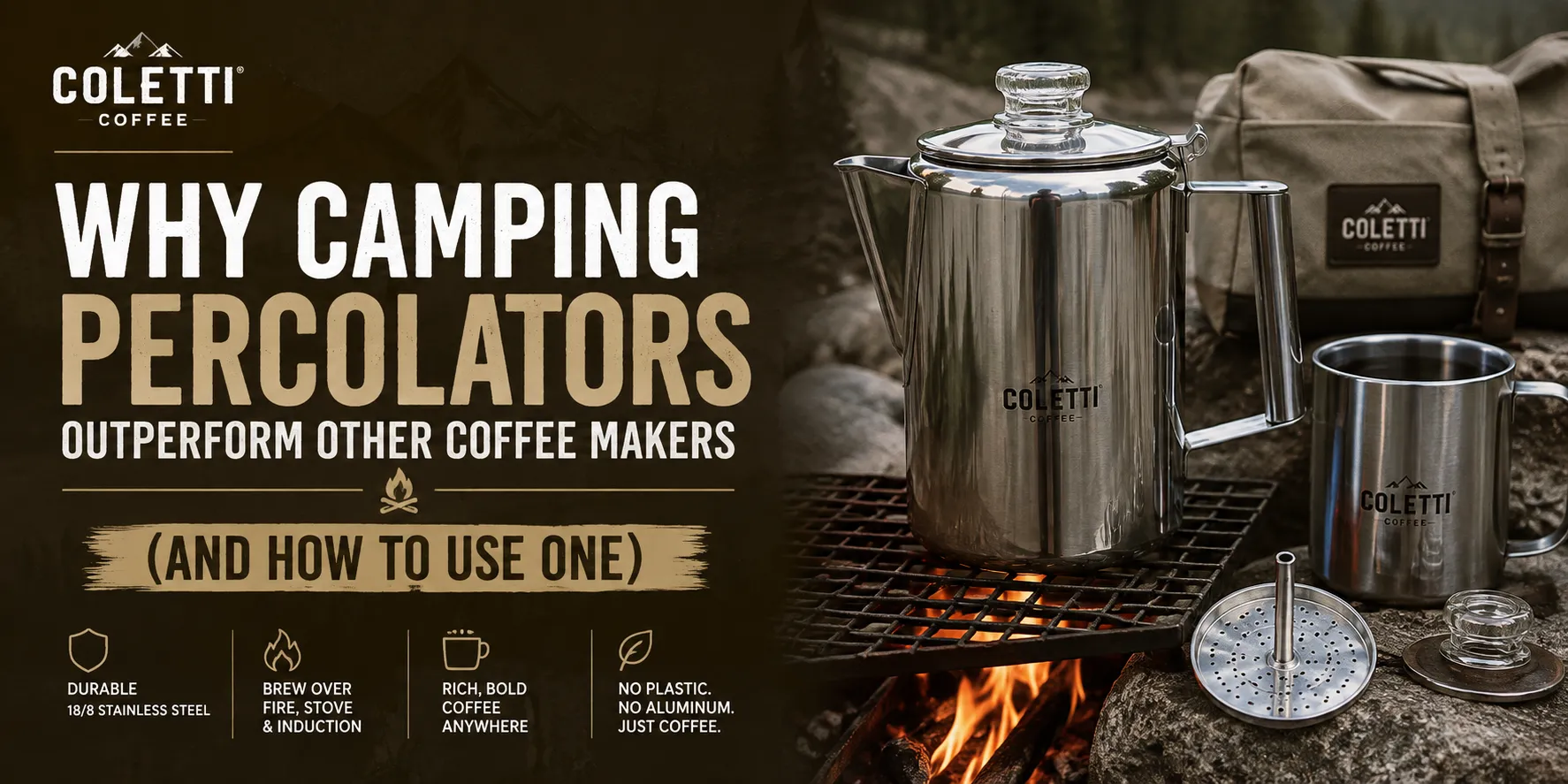 Why Camping Percolators Outperform Other Coffee Makers (And How to Use One)