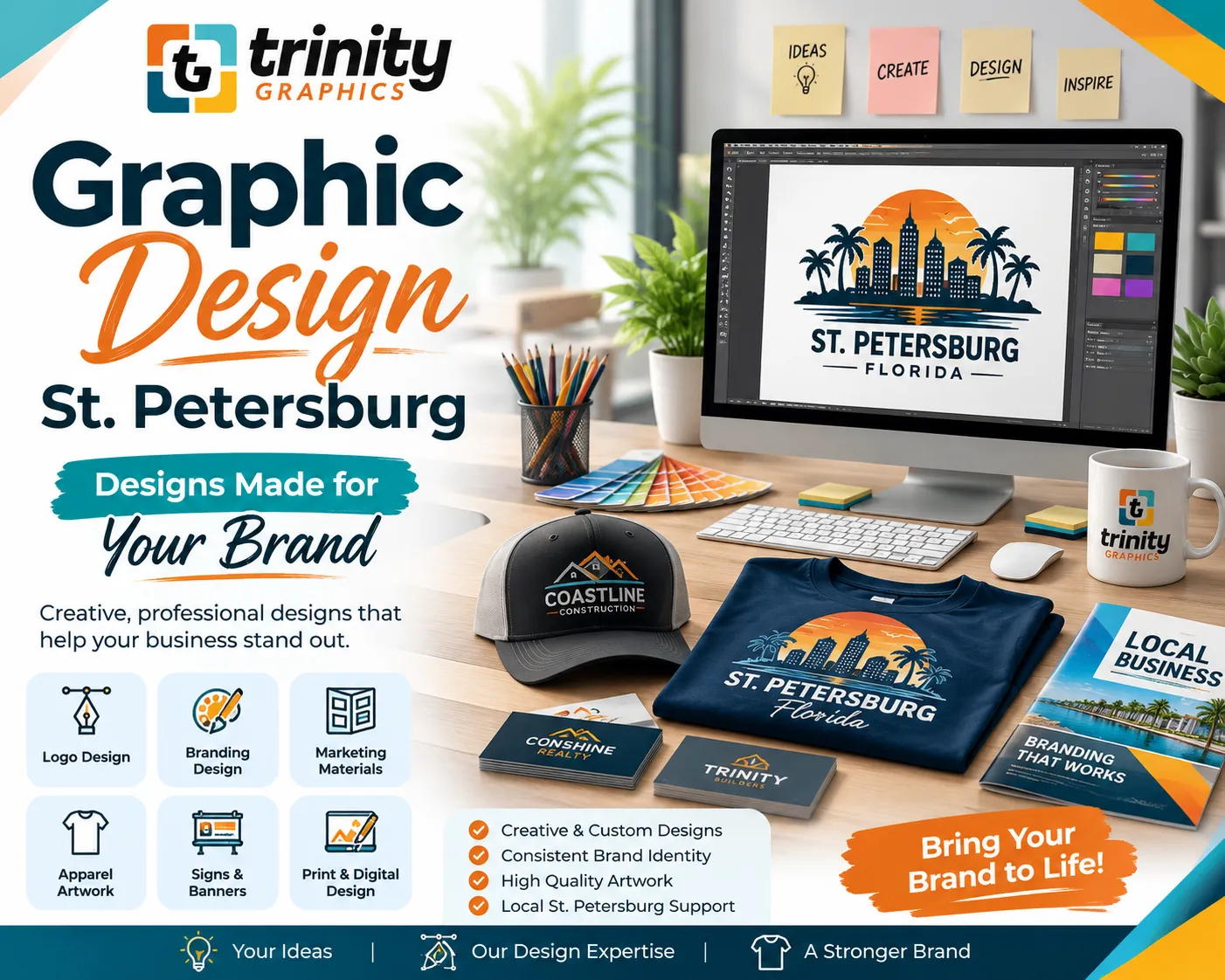 Graphic Design St. Petersburg | Designs Made for Your Brand