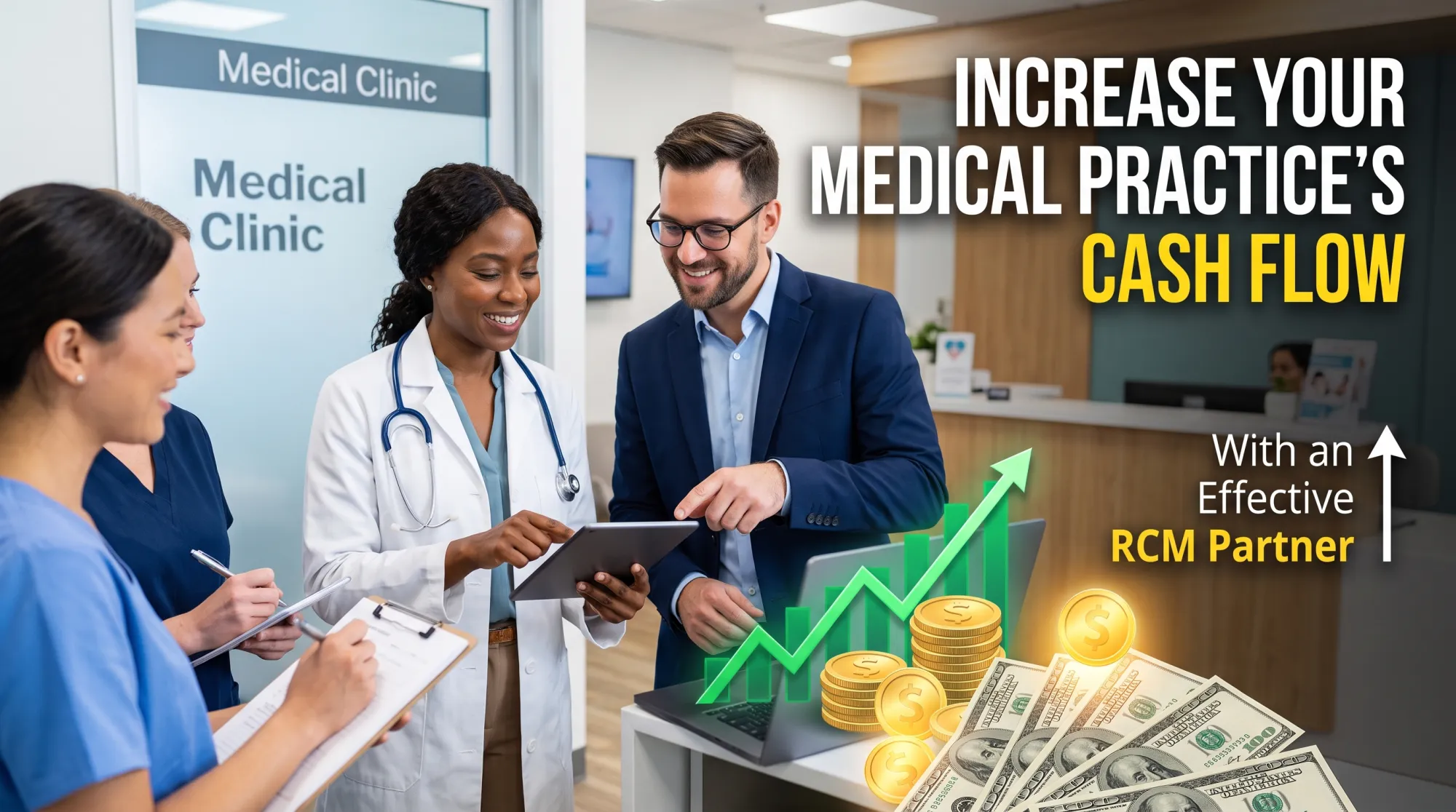 How an Effective RCM Partner Increases Medical Practice Cash Flow