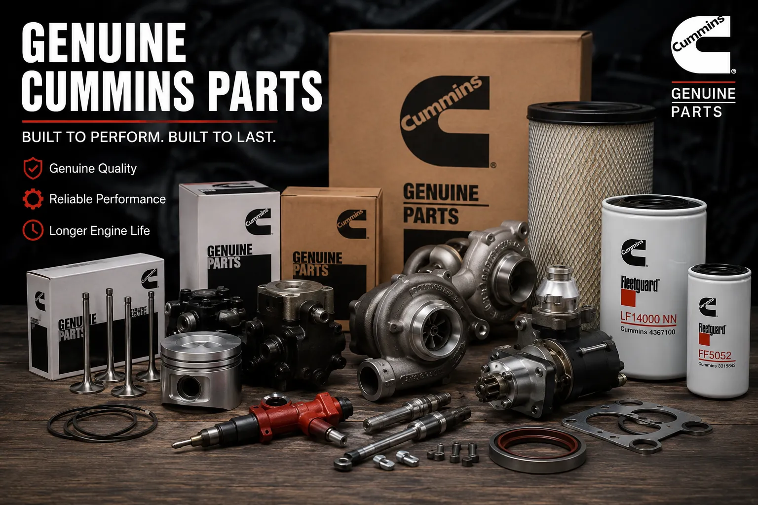 Genuine Cummins Parts: A Smart Choice for Reliable Engine Performance: