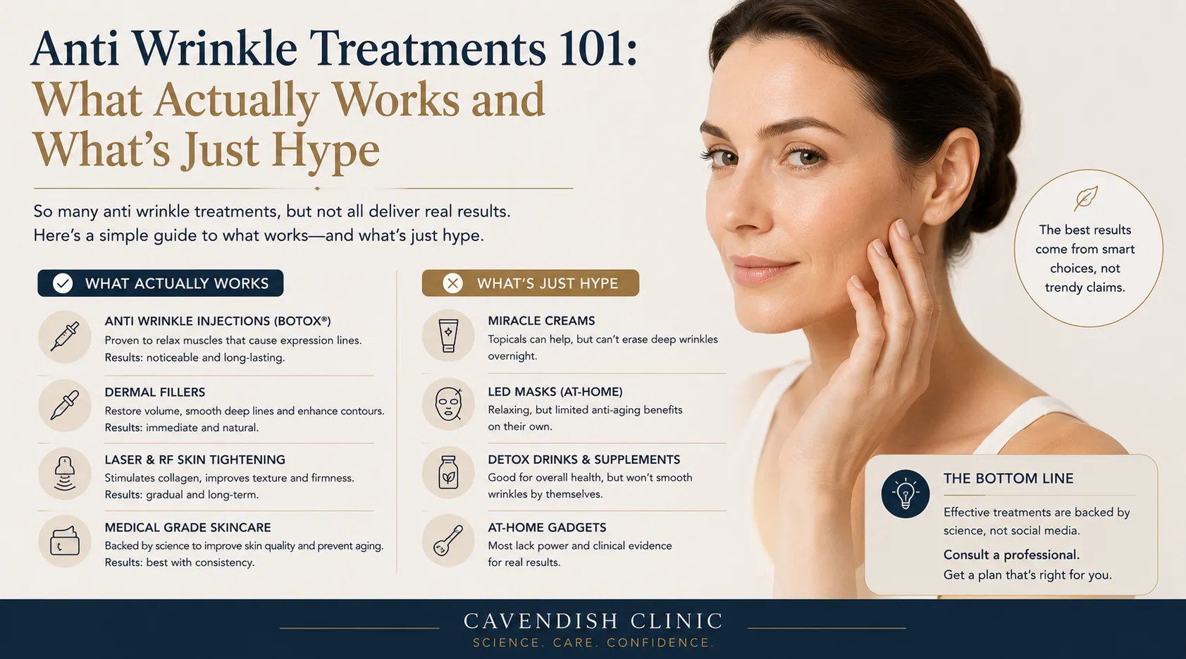 Anti Wrinkle Treatments 101: What Actually Works and What's Just Hype