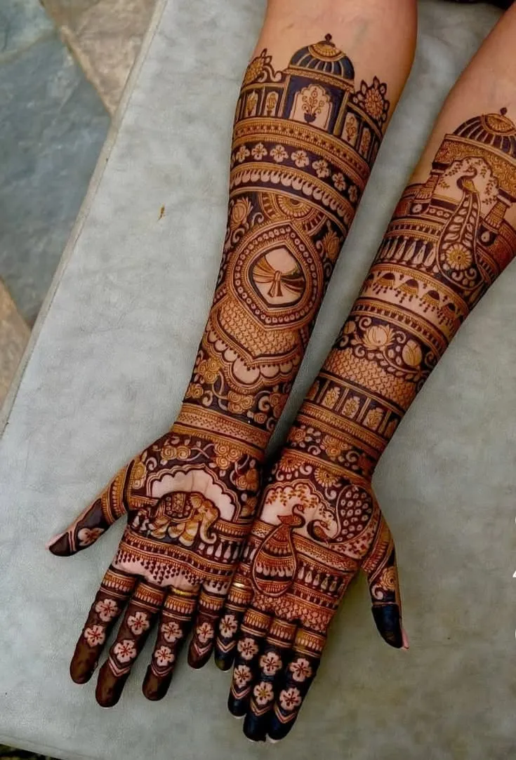 Mesmerizing Peacock Mehndi Designs for Festive Celebrations