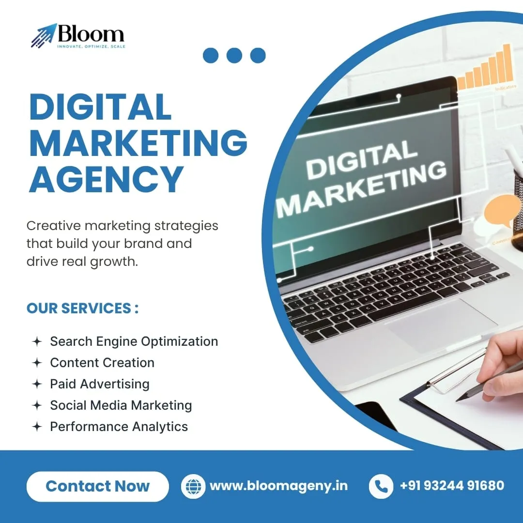 Digital Marketing Agency by Bloom Agency: Helping Businesses Grow Online