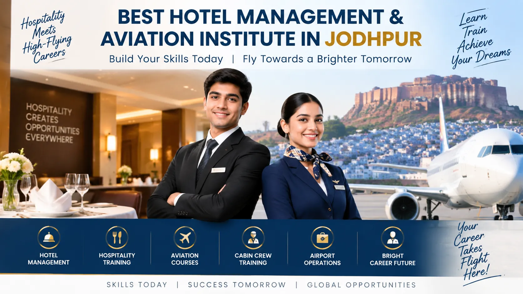 Hotel Management and Aviation: Courses, Skills, and Career Growth