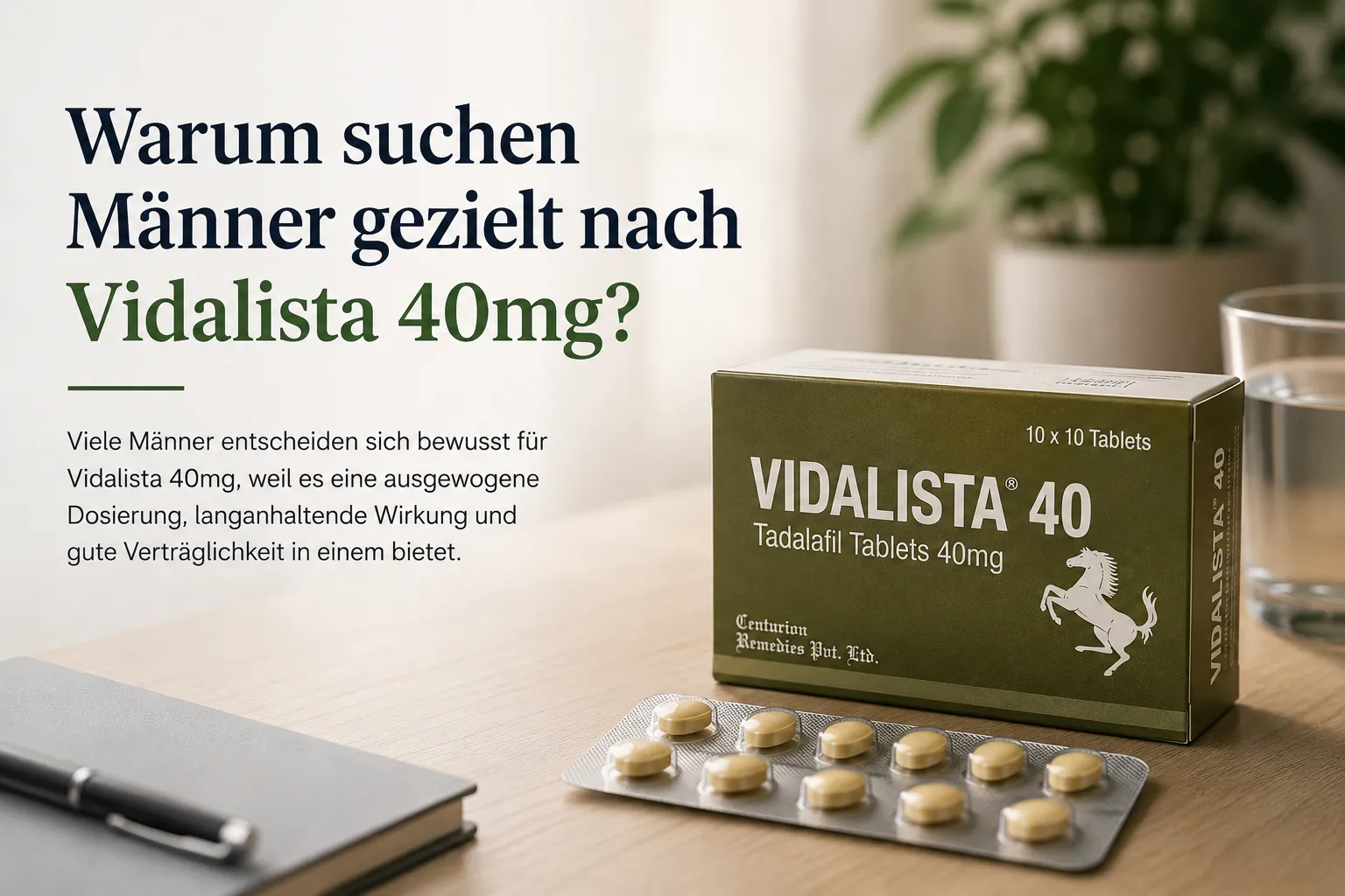 Warum suchen Männer gezielt nach Vidalista 40mg kaufen?