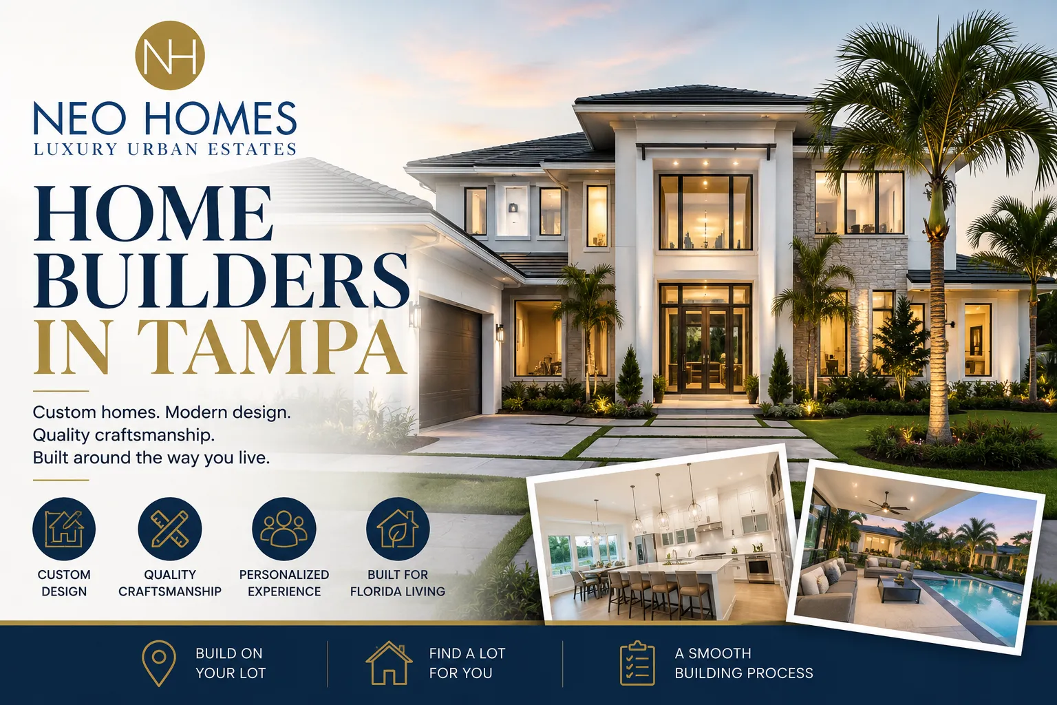Home Builders in Tampa: Creating a Home Designed Around You