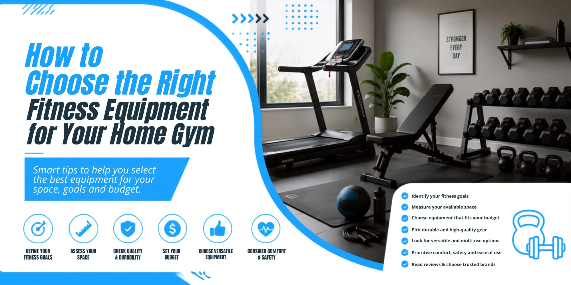 How to Choose the Right Fitness Equipment for Your Home Gym