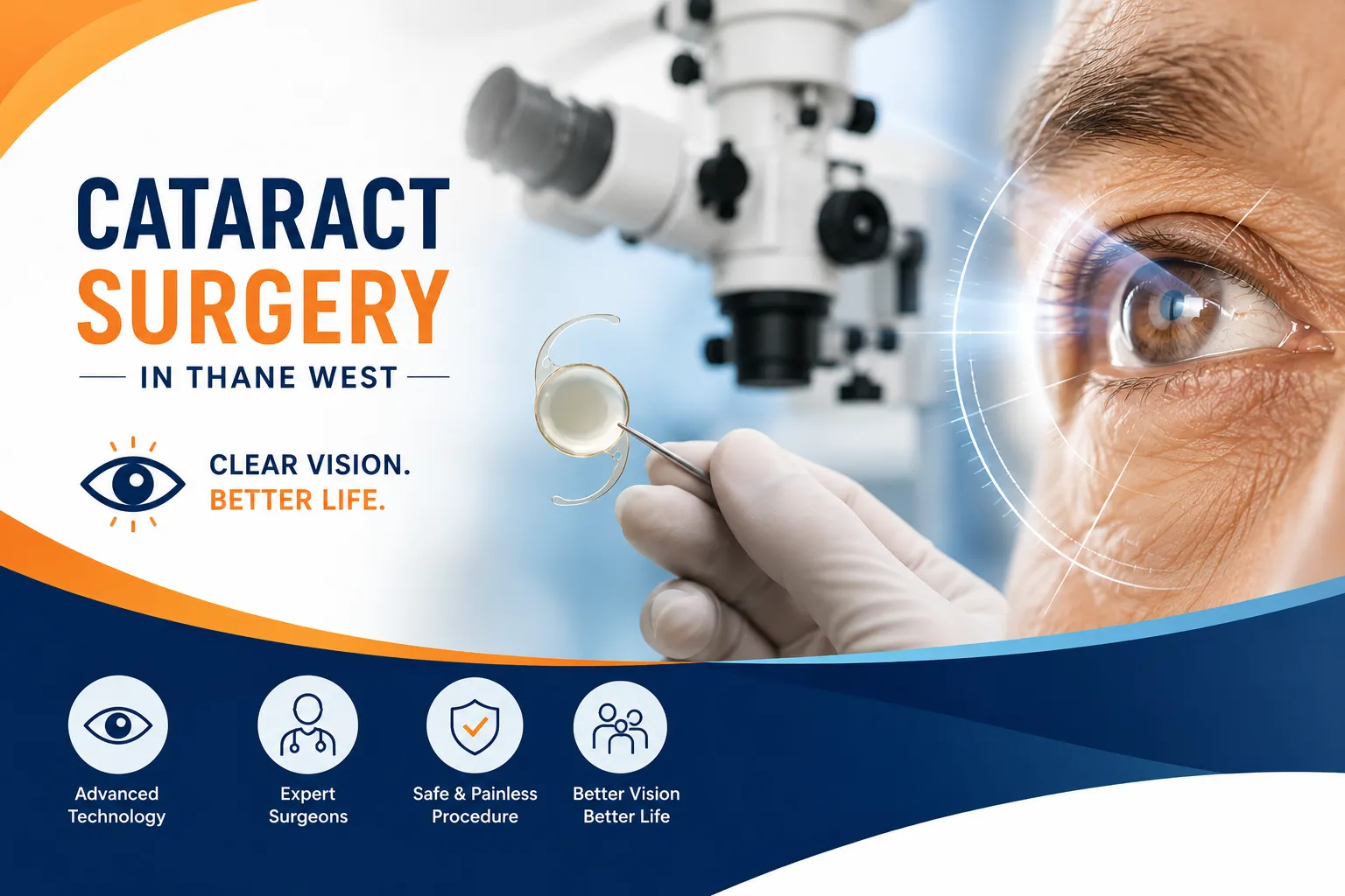 Cataract Surgery in Thane West: Procedure, Recovery, and What to Expect