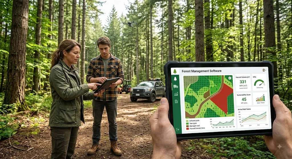 How Forest Management Software Improves Forestry Operations