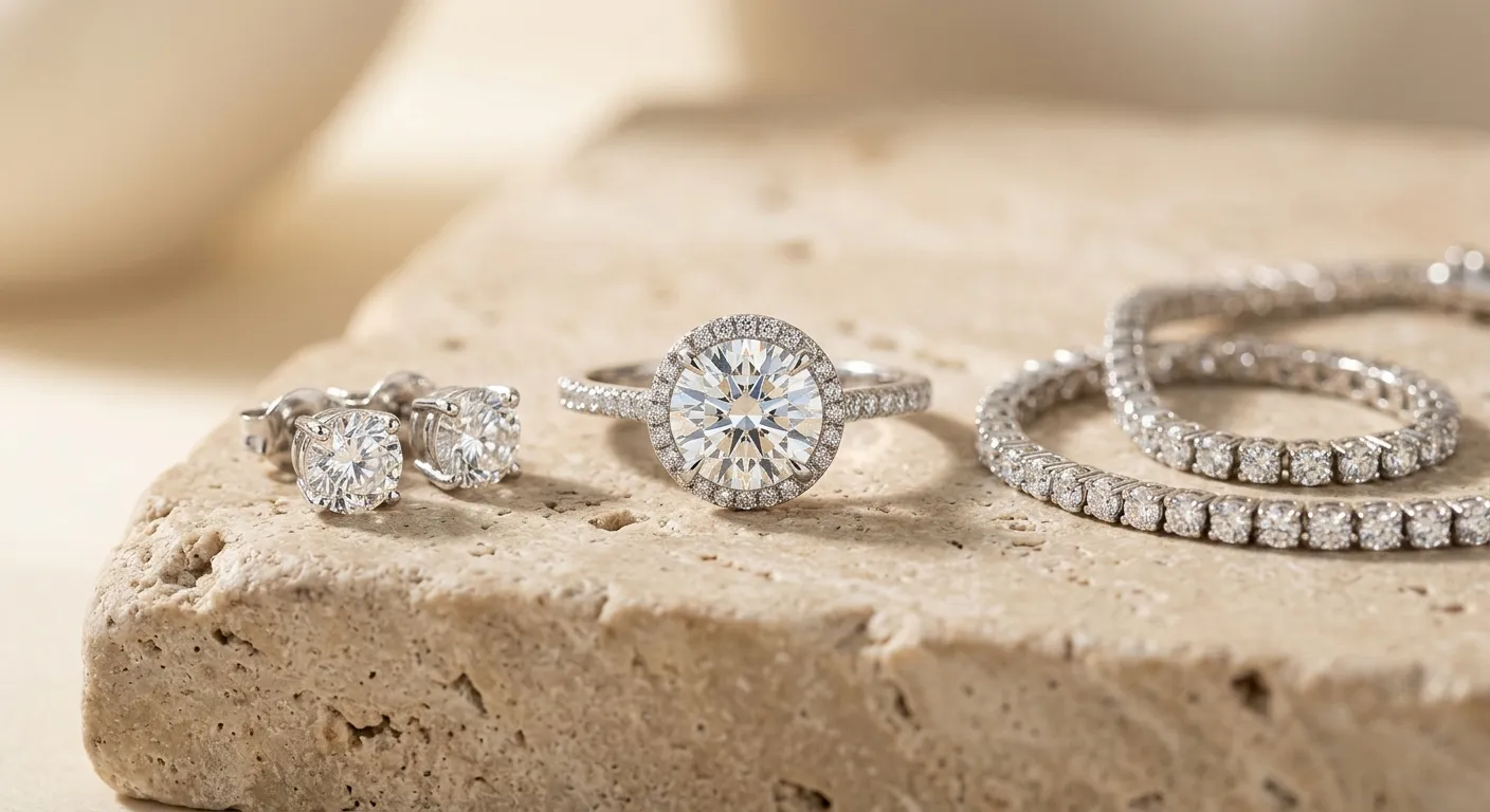 Lab-Grown Diamond Jewelry: Rings, Earrings, Necklaces & Bracelets