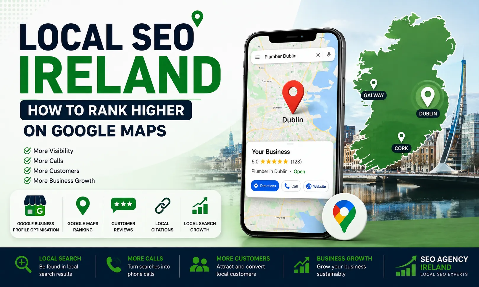 Local SEO Ireland: How to Rank Higher on Google Maps