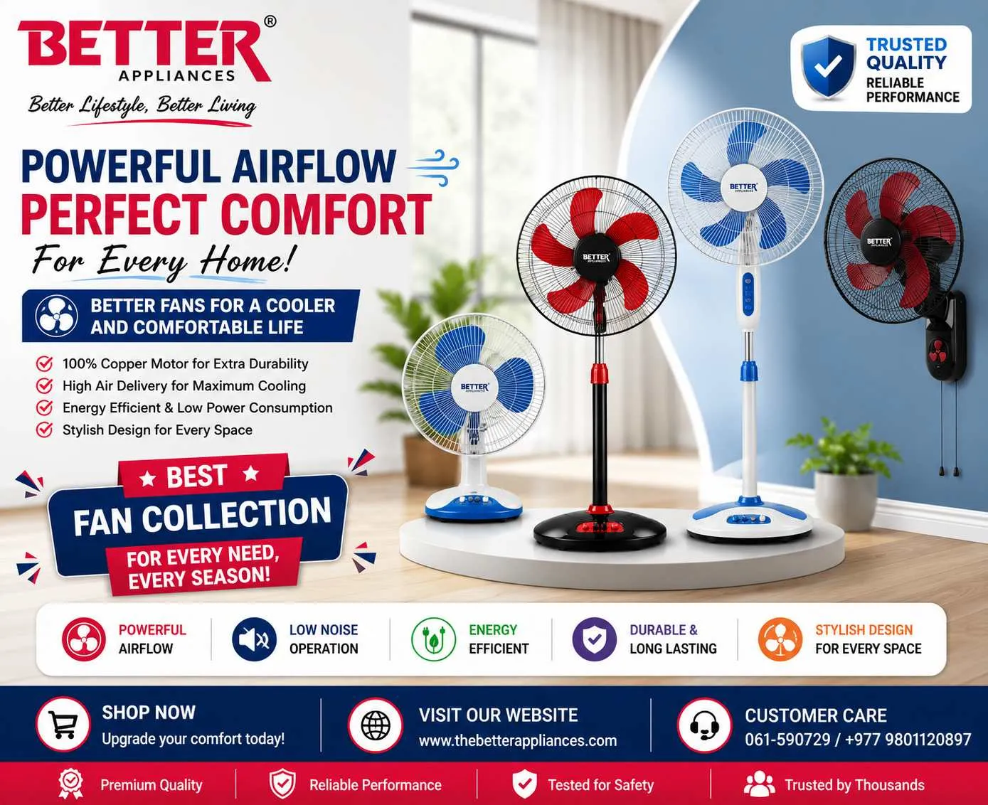 Tower fans for small Kathmandu apartments, do they cool enough?