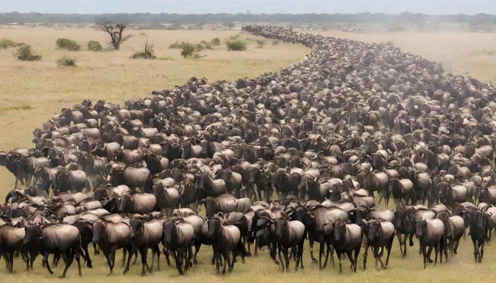 What Wildlife Can You See Alongside the Wildebeest Herds?
