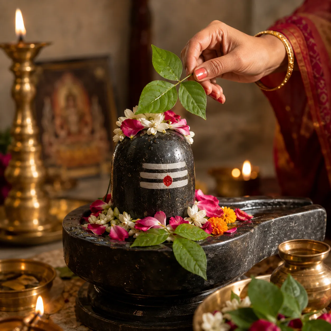 Shivling Abhishek Vidhi: 16-Step Shodashopachara (Sawan 2026)