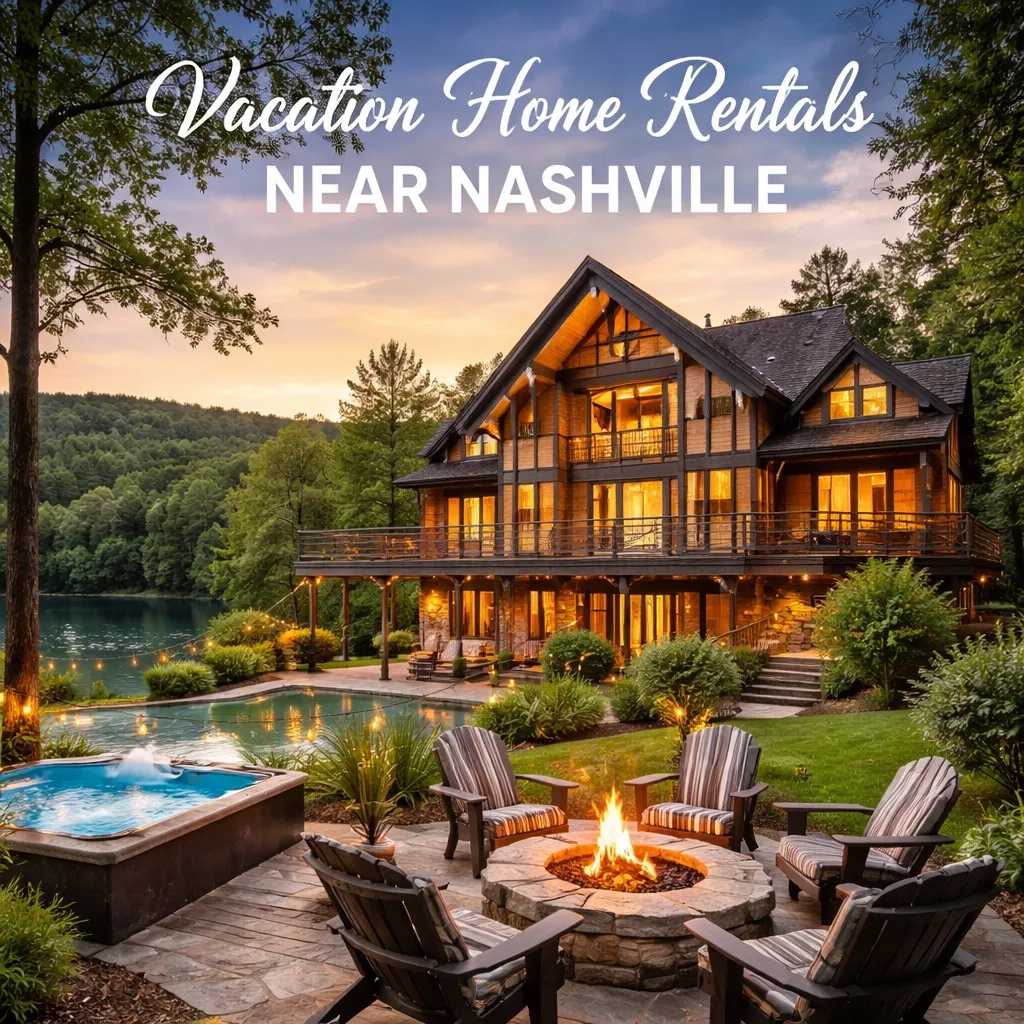 What Vacation Rentals Near Nashville Offer Full Kitchen Facilities Included?