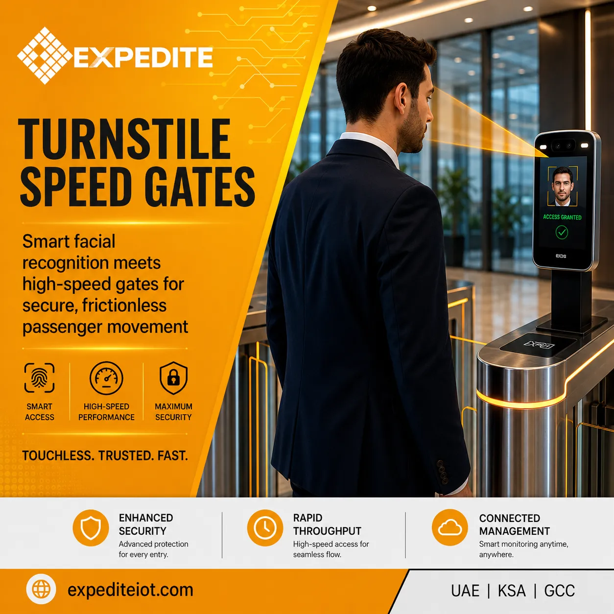 Turnstile Speed Gates - Transforming Access Control Across Saudi Arabia