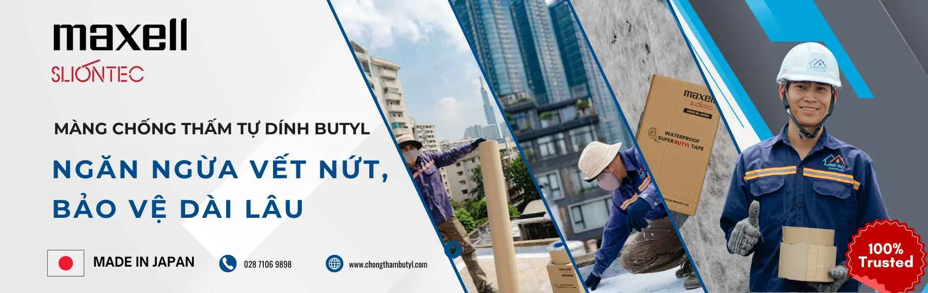 CEM Maxell Sliontec: Vì Sao Điểm Xung Yếu Quyết Định Hiệu Quả Chống Thấm Công Trình?