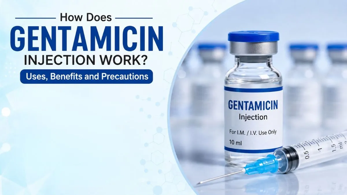 How Does Gentamicin Injection Work? Uses, Benefits and Precautions
