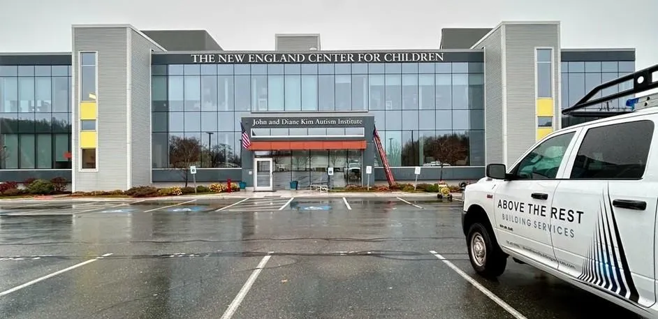 Above the Rest Building Services Gives Back Through Window Cleaning at NECC