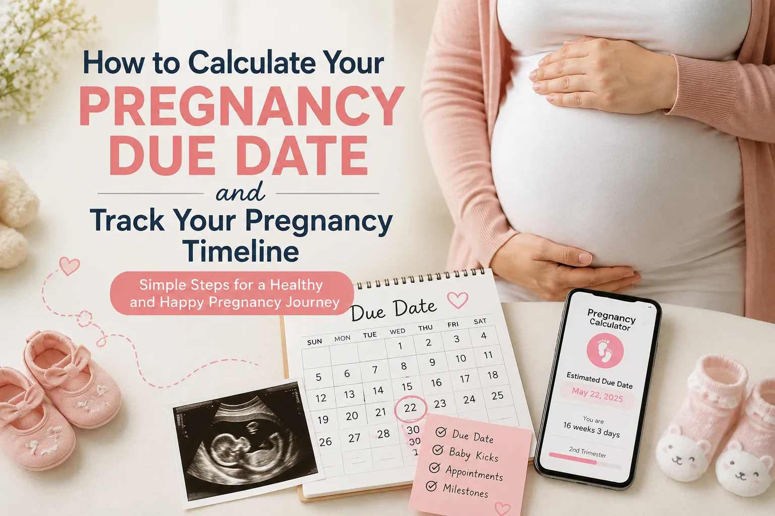 How to Calculate Your Pregnancy Due Date and Track Your Pregnancy Timeline