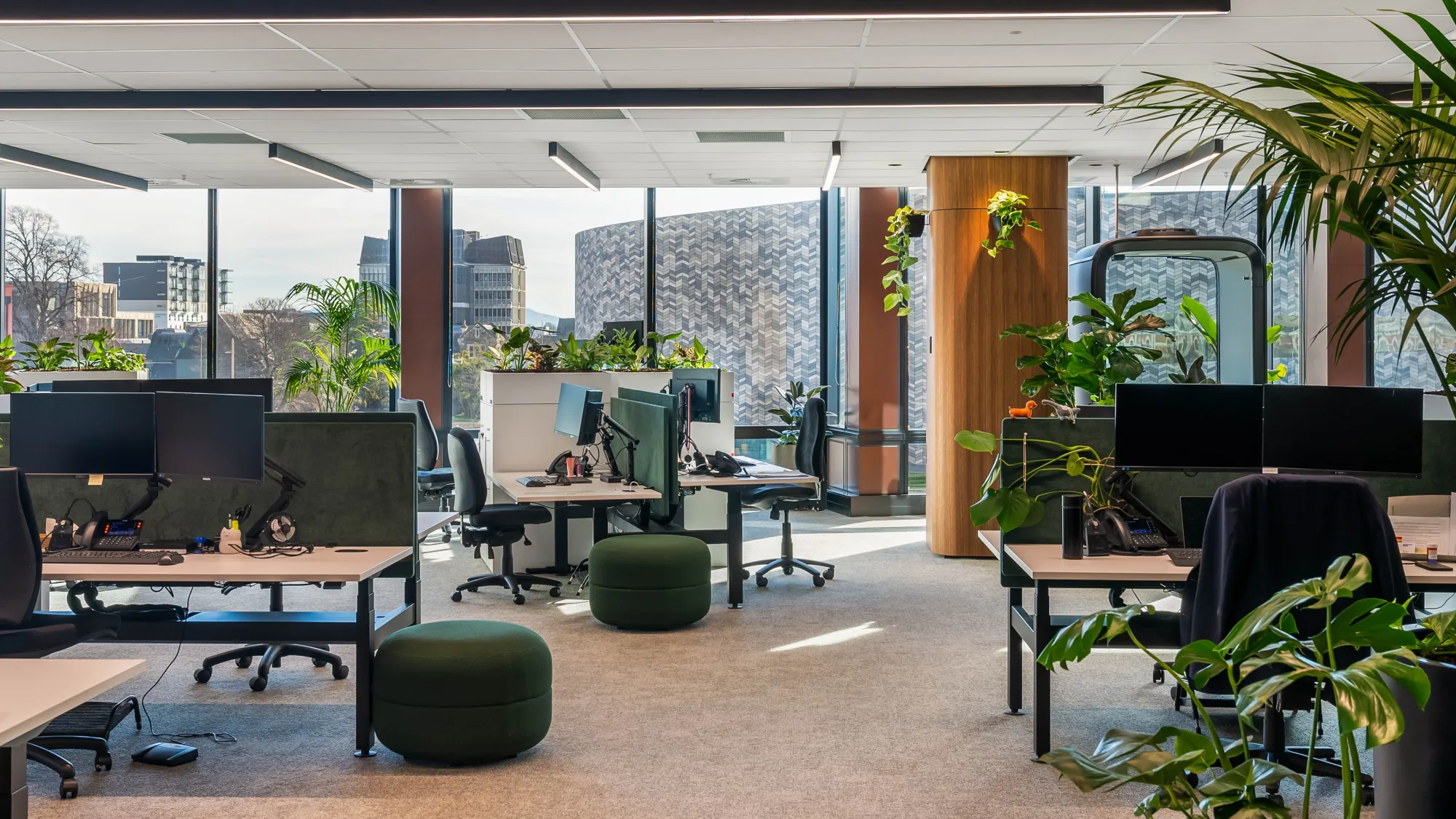 Office Construction and Construction Project Management for High-Performance Workplaces