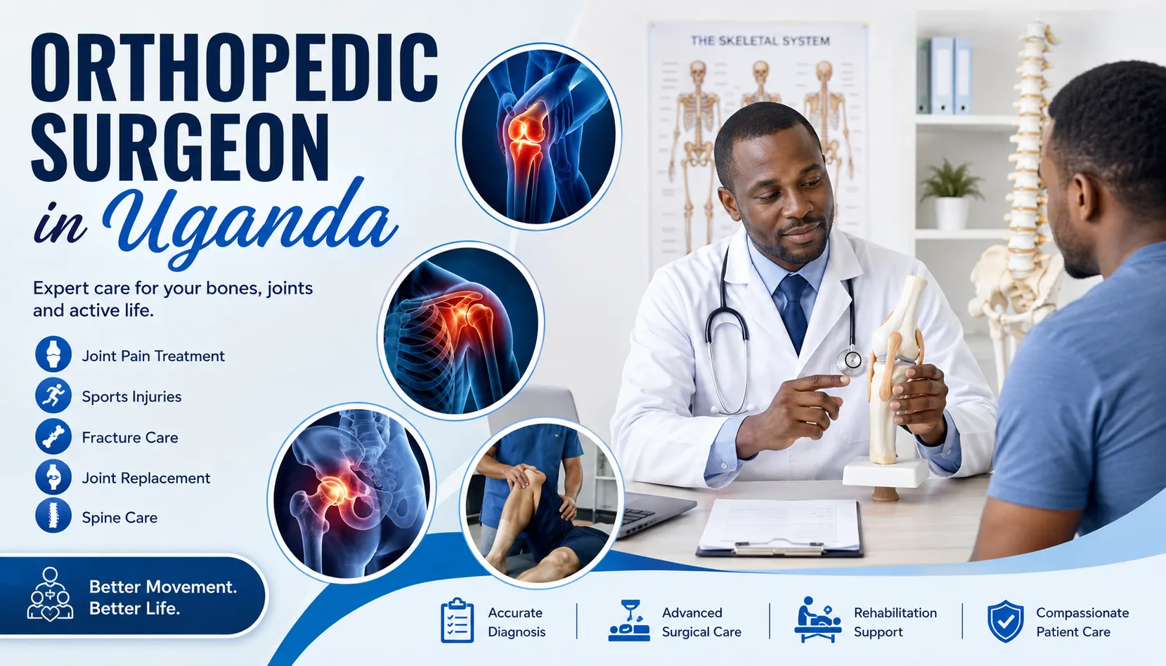 Orthopedic Surgeon in Uganda: A Guide to Bone, Joint and Injury Care