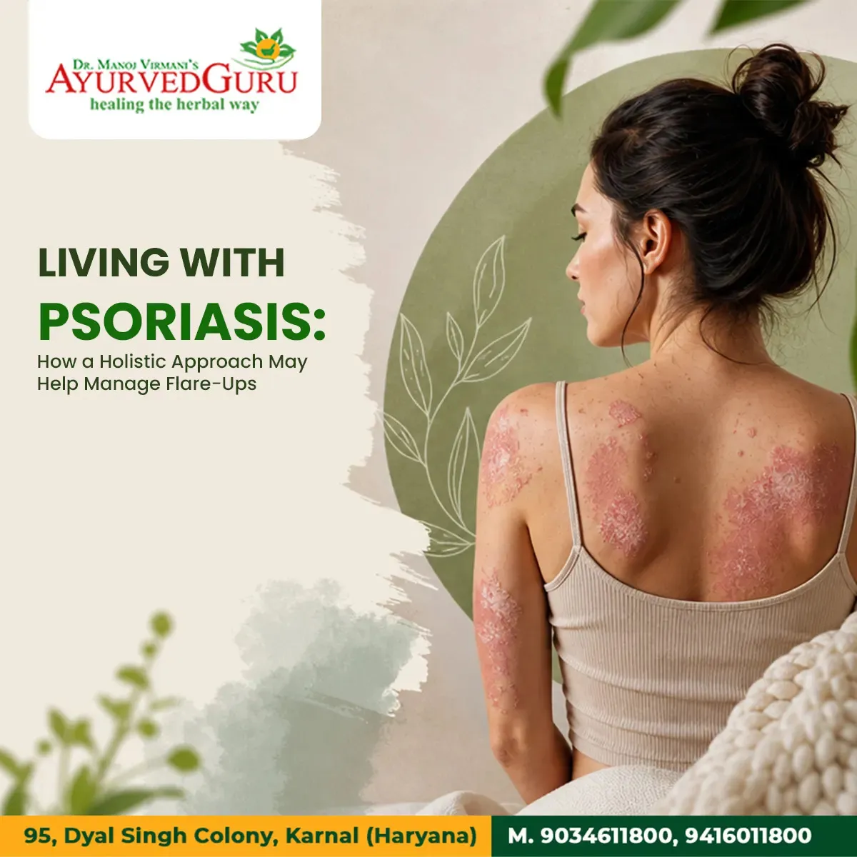 Living With Psoriasis: How a Holistic Approach May Help Manage Flare-Ups