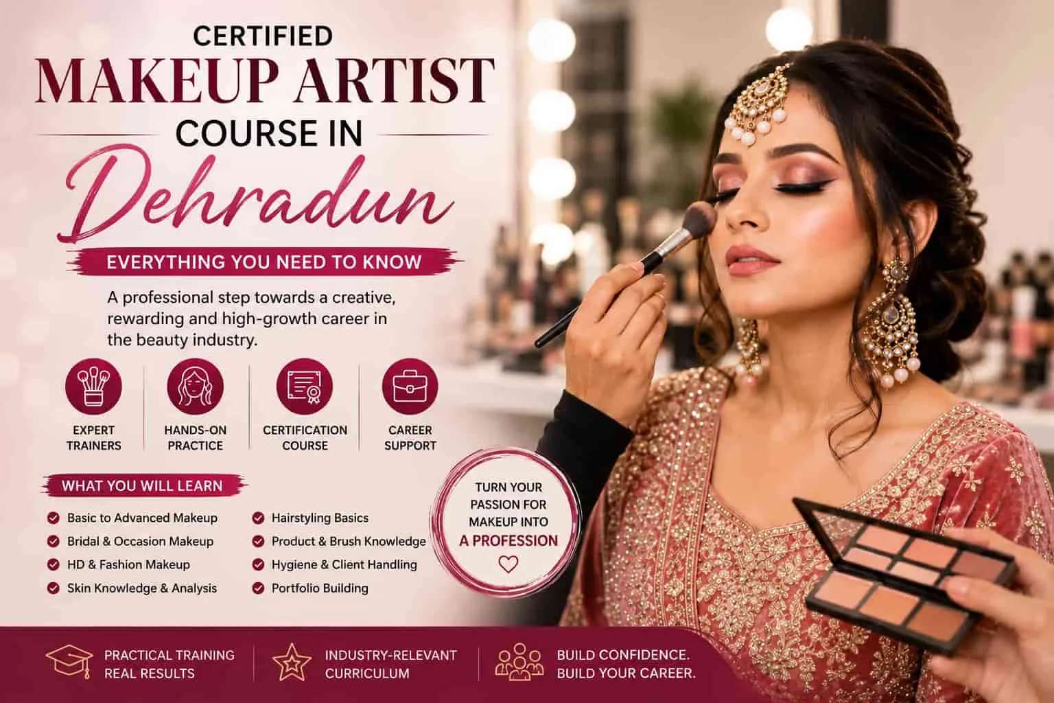 Certified Makeup Artist Course in Dehradun: Everything You Need to Know