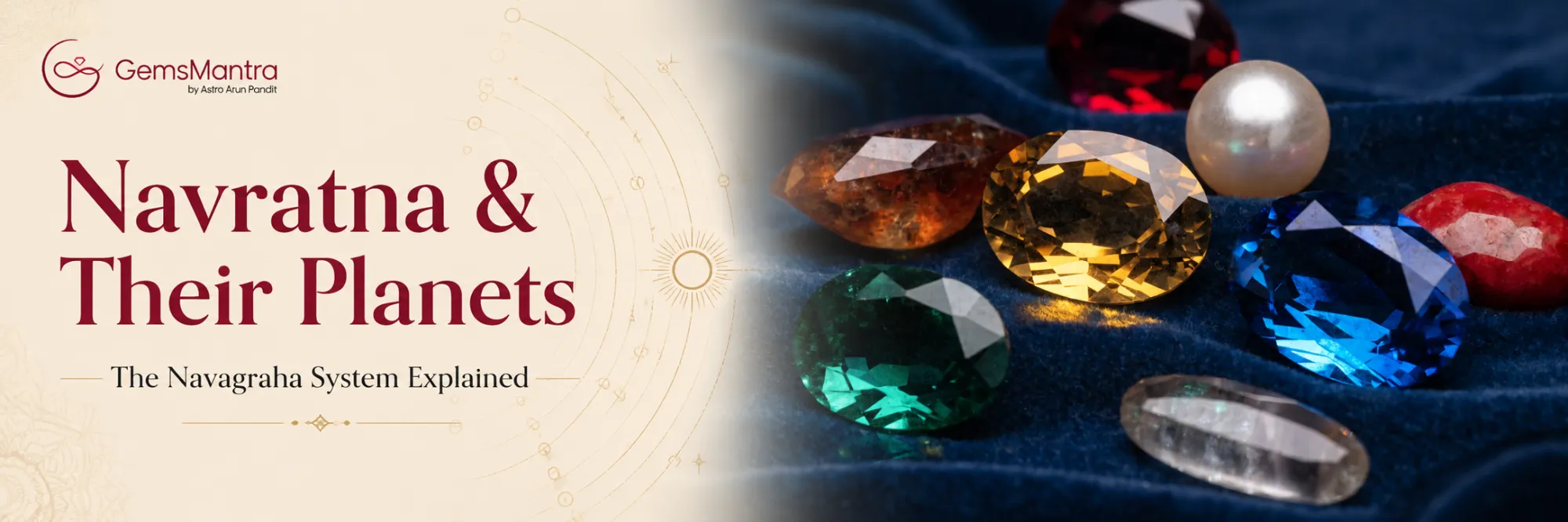 Which Gemstone Belongs to Which Planet? The Navratna-Navagraha System Explained