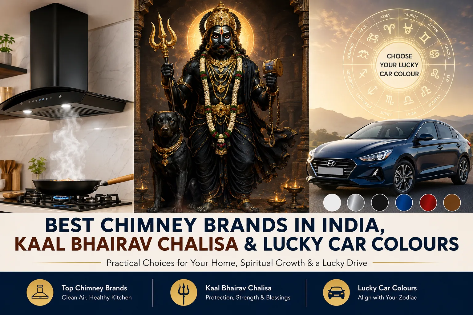 Best Chimney Brands in India, Kaal Bhairav Chalisa & Lucky Car Colours: A Practical Guide
