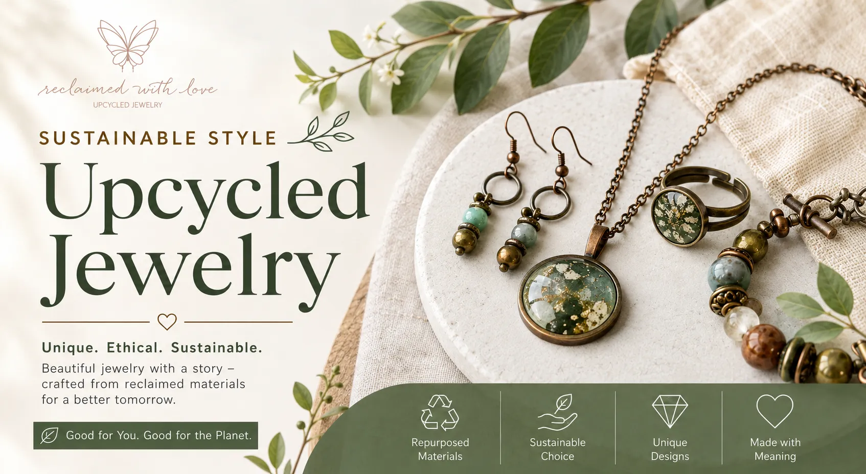 Upcycled Jewelry: A Sustainable Choice for Unique, Stylish Accessories