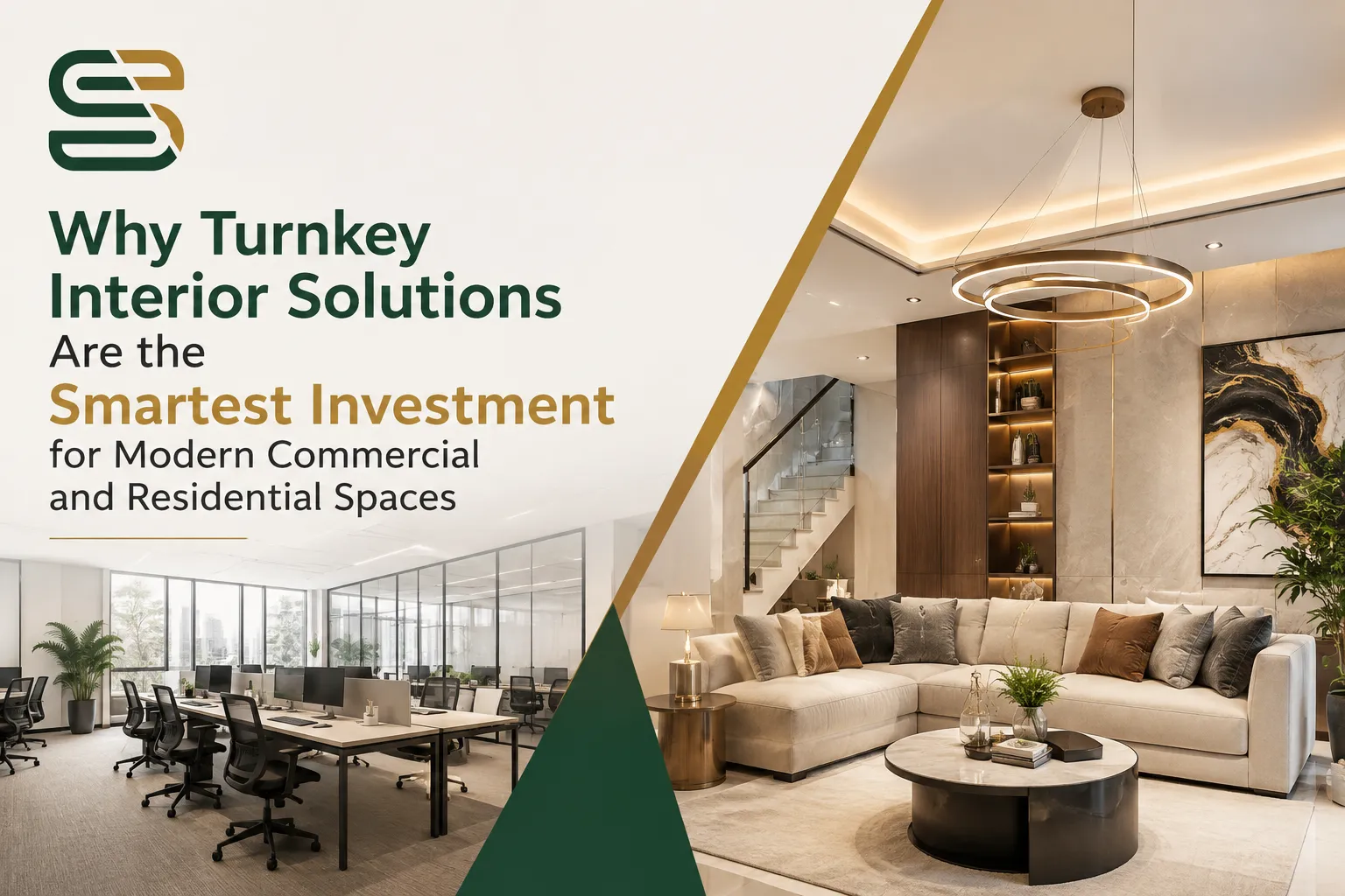 Why Turnkey Interior Solutions Are the Smartest Investment for Modern Commercial and Residential Spaces
