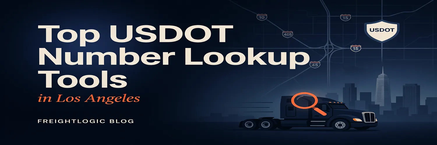 Top USDOT Number Lookup Tools in Los Angeles