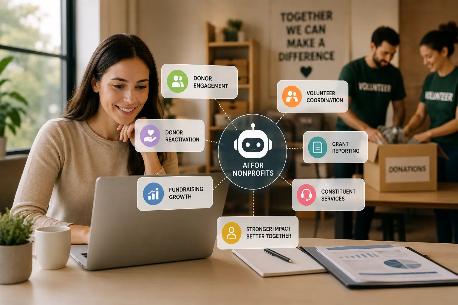 How AI Is Transforming Donor Engagement, Fundraising and Nonprofit Operations