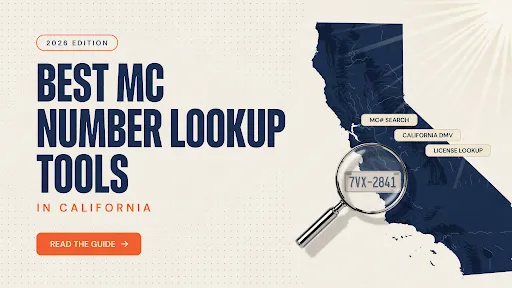 Best MC Number Lookup Tools in California