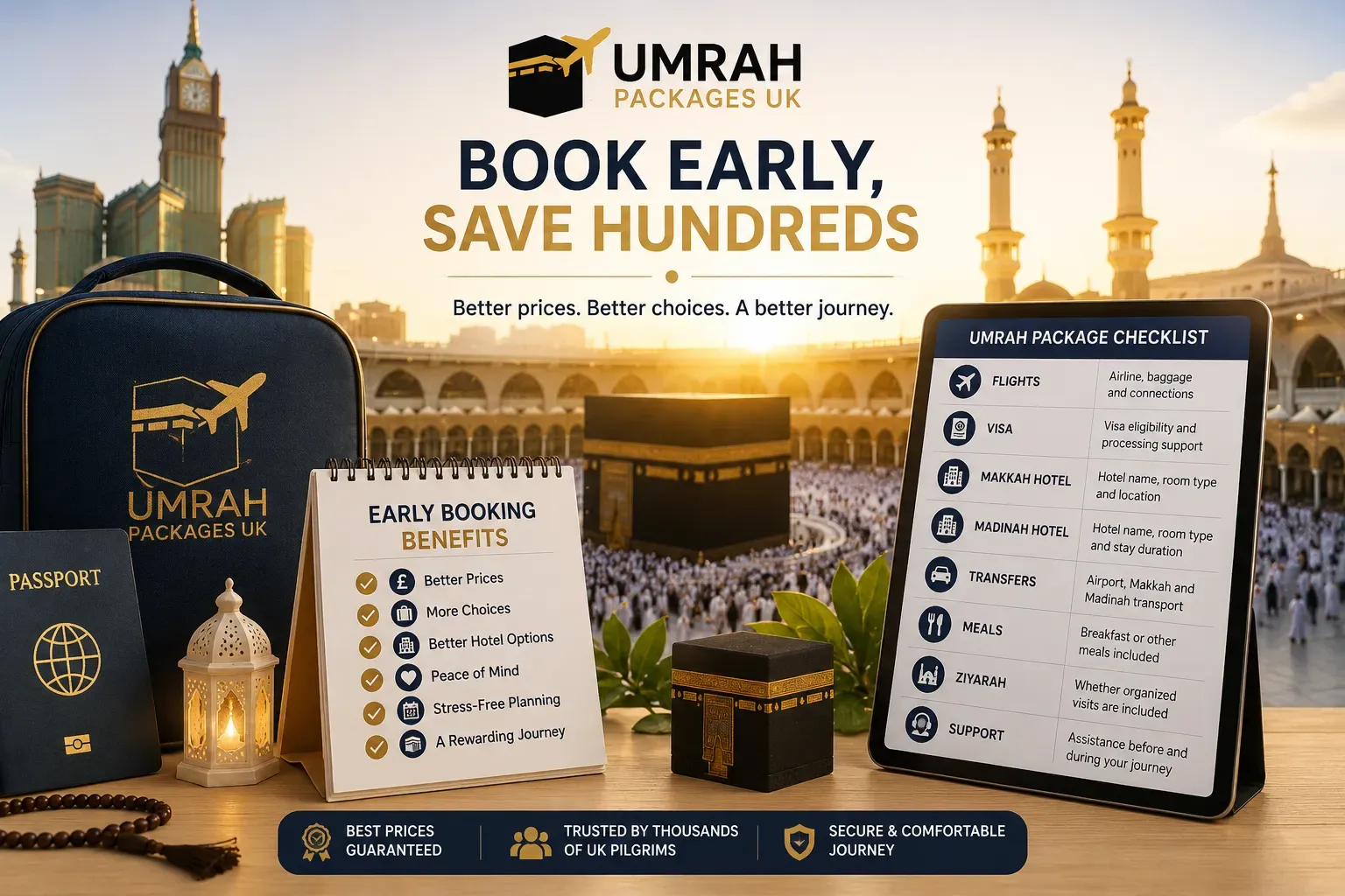 Why Booking Your Umrah Package Early Can Save You Hundreds