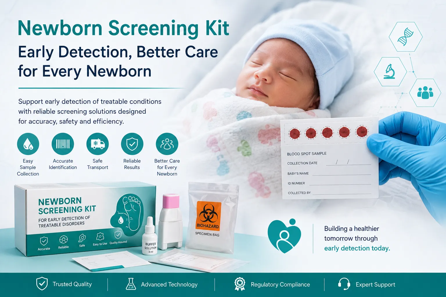 Newborn Screening Kit: Supporting Early Detection and Better Infant Care