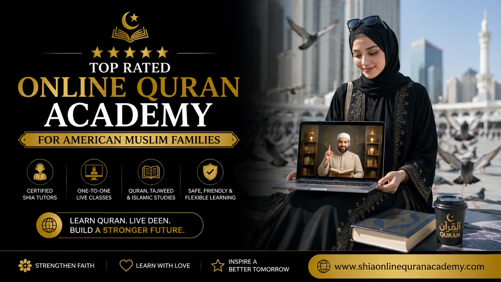 Top Rated Online Quran Academy for American Muslim Families