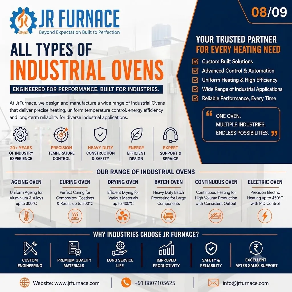 Industrial Oven Manufacturer in India for Industrial Heating Applications