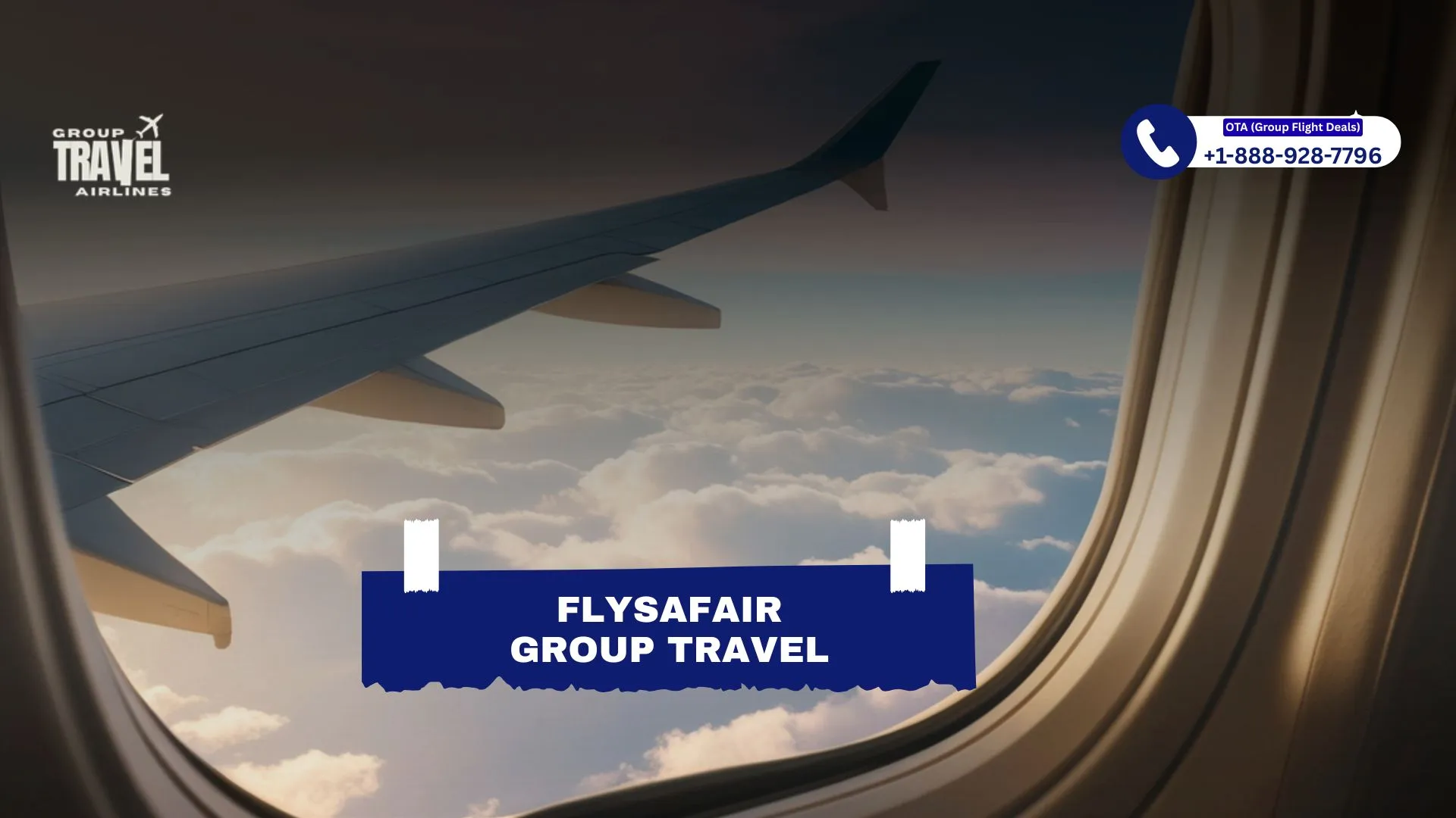 How to Book a FlySafair Group Flight?