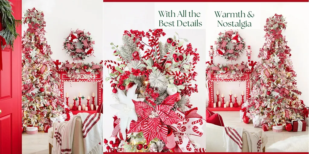 Decorating a Red and White Christmas Tree (Tips for Success)