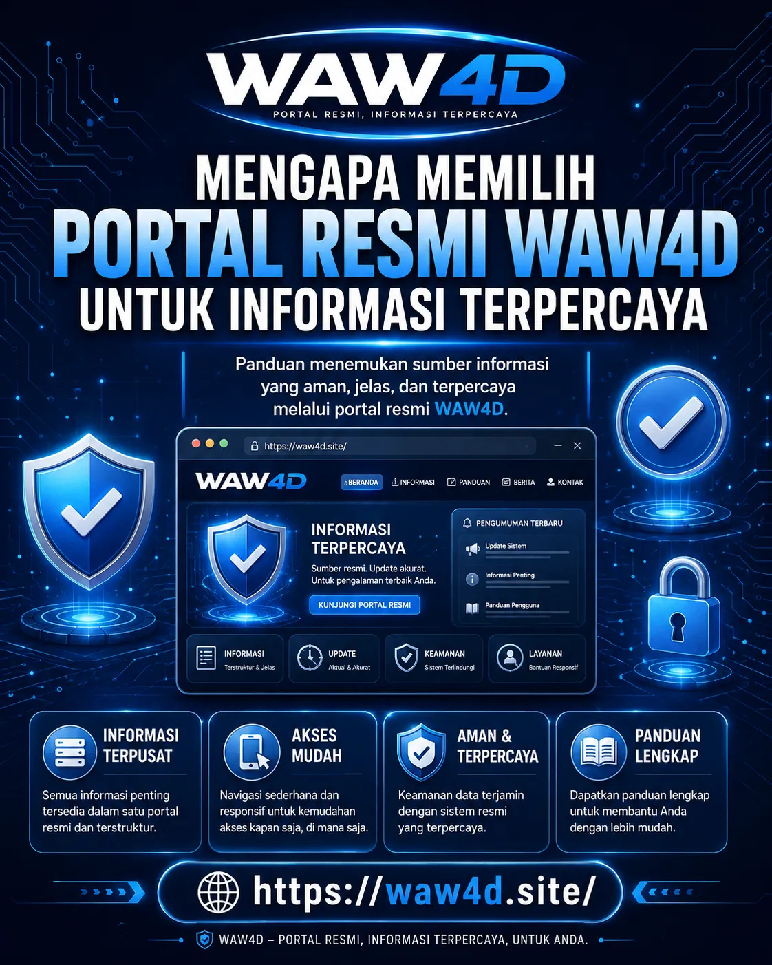 Mengapa Memilih Portal Resmi WAW4D untuk Informasi Terpercaya