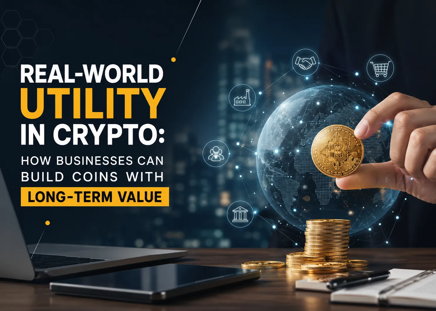 Real-World Utility in Crypto: How Businesses Can Build Coins With Long-Term Value