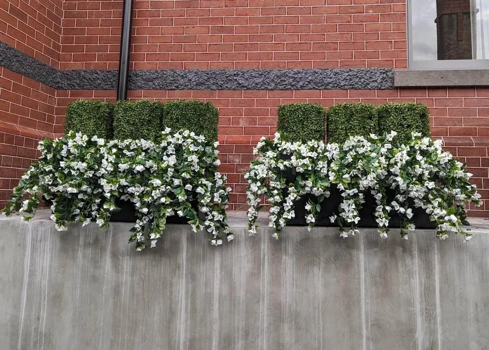 Style Balconies, Patios, and Garden Spaces Confidently with UV Protected Artificial Plants